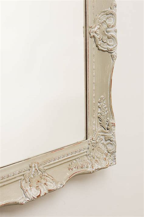 Hand Painted Ornate French Mirror By Hand Crafted Mirrors