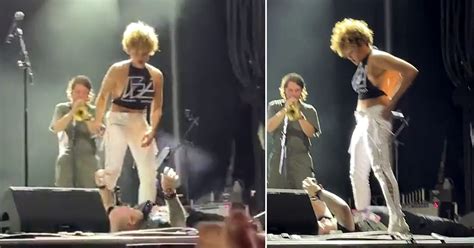 Brass Against Frontwoman Urinates On Fan During Concert Hot Lifestyle