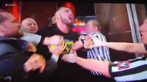 8 18 14 Wwe Raw Dean Ambrose Attacks Seth Rollins Youtube