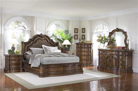 Maybe you would like to learn more about one of these? San Mateo Rich Pecan Finish 6 Piece Bedroom Set by Pulaski ...
