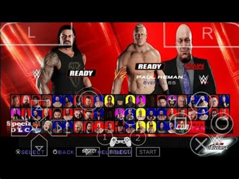 This wwe 2k18 ppsspp highly iso compressed in 250mb × 4 parts which will easier to download! WWE 2K18 REAL MOD FOR ANDROID(PPSSPP/PC/PSP)WITH GAMEPLAY ...