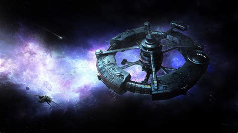 Download Spaceship Space Sci Fi Space Station Hd Wallpaper By Ivan Robert