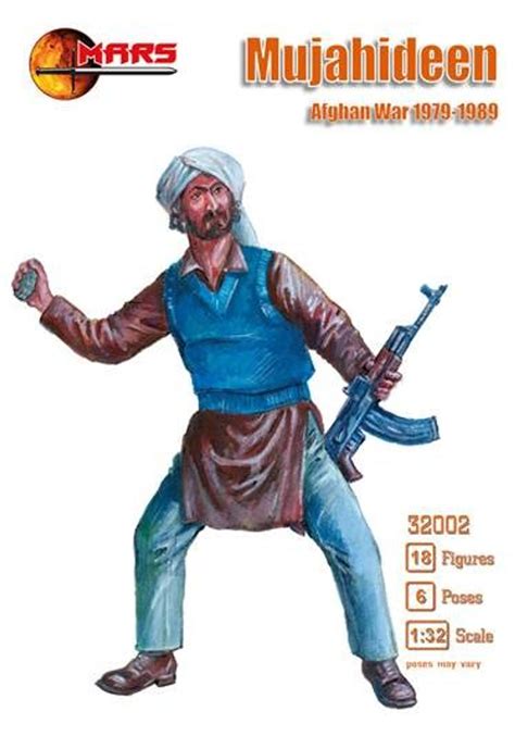 Mujahideen Afghan War 1979 1989 18 1 32 Mars Figures