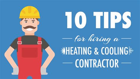 10 Things To Know Before Hiring A Hvac Contractor Infographic