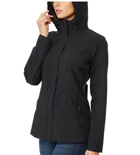 Pre Owned 32 Degrees Womens Rain Jacket Coat Weatherproof In Black