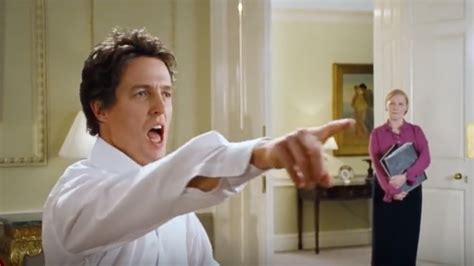 The note card scene in 'love actually' is creepy. Love Actually Scene / Love Actually Movie with Hugh Grant : Andrew lincoln picks up his cue ...