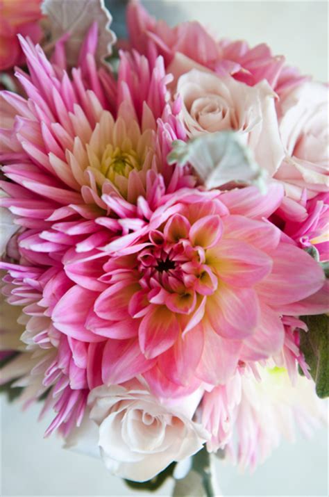 If you don't know what flowers to buy, you can shop flowers by type and choose from roses, carnations, daisies, tulips, lilies, and more. Bridal Bouquet with Roses and Dahlias - Bouquet Wedding Flower