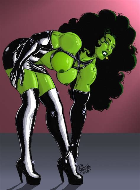 Rule 34 1girls 2002 Avengers Female Female Only Green Skin Hulk Series Jennifer Walters