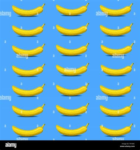 Set Of Fresh Bananas Illustration Stock Vector Image And Art Alamy