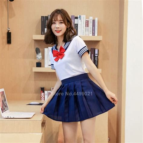2022 Woman School Uniforms Sexy Collage Student Sailor Party Cosplay