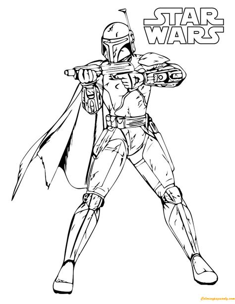 8200 Collections Boba Fett Coloring Pages Printable Hd Coloring Pages