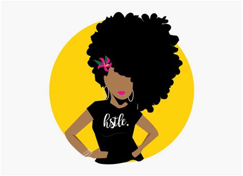 Smooth wavy hair profile hair model beauty hair black feel to nature female face vector illustration hoodie man black curly hair black woman curly afro woman black woman afro hair black woman extensions. Black Hair Stylist Clipart, HD Png Download , Transparent ...