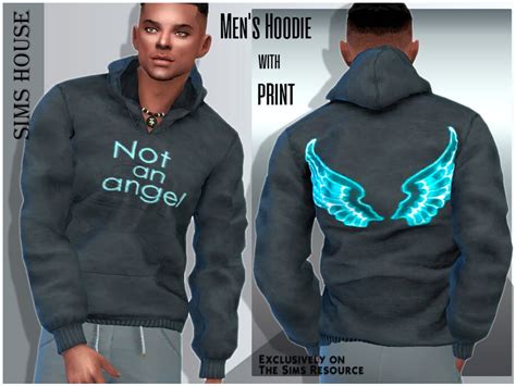 Sims 4 Mens Hoodie With Print The Sims Book