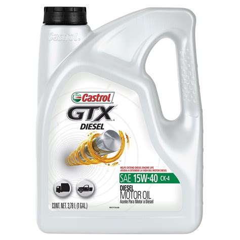 Buy Castrol Gtx Ck 4 Conventional Diesel Motor Oil 15w 40 1 Gallon Online At Lowest Price In