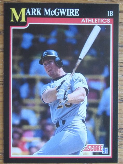We did not find results for: Free: 1991 Score Mark McGwire Baseball Card No. 324 - Sports Trading Cards - Listia.com Auctions ...