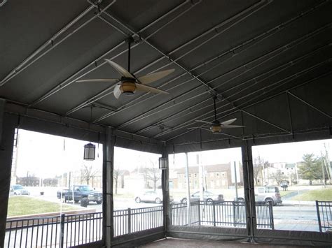 Entrance canopies or covered walkways serve as an architectural feature but they also give the practical. Restaurant Patio Awnings | A. Hoffman Awning Co