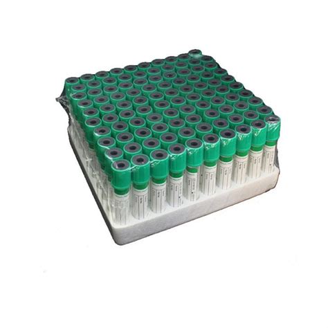 China Customized Disposable PET Glass Vacutainer Vacuum Blood
