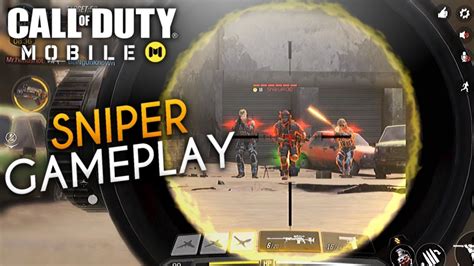 Call Of Duty Mobile Sniping Gameplay Codm Youtube