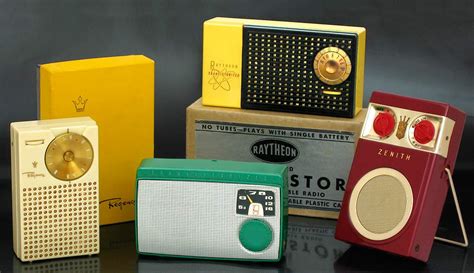 The First Transistor Radios 1950s