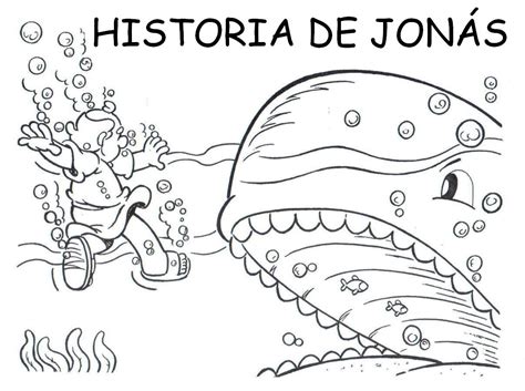 Historia De Jonás Para Colorear ~ Dibujos Cristianos Para Colorear