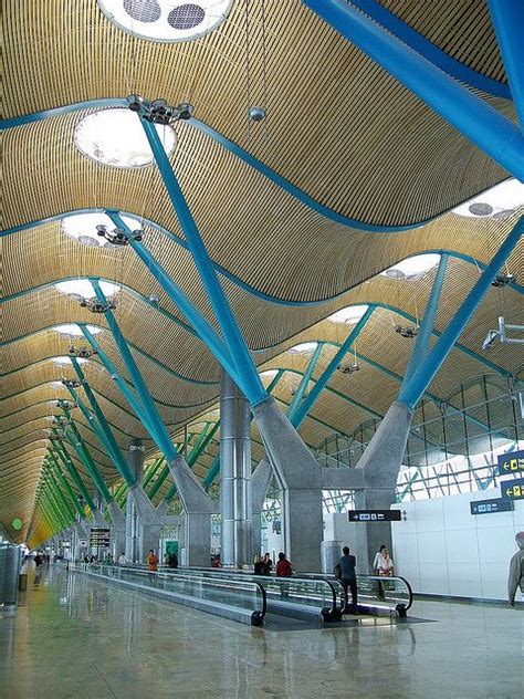 Madrid Barajas Airport Terminal 4 Airport Design Architecture