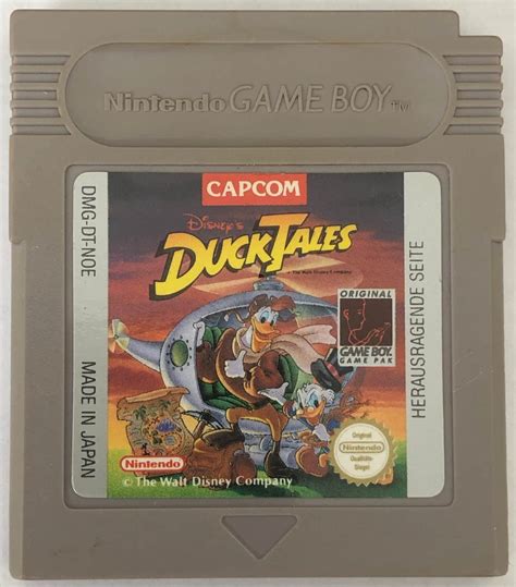 Ducktales Europe Entry 1 Mattcurrie Game Boy Hardware Database