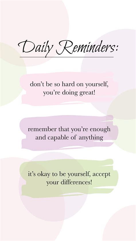 Daily Reminders Reminder Quotes Positive Quotes Wallpaper Note To