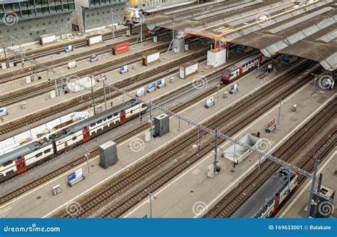 Main Railway Station City Of Zuerich Switzerland Editorial Photo