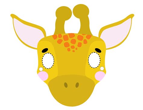 Paper Animal Masks For Kids