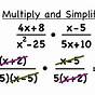 Steps On Dividing Rational Expressions