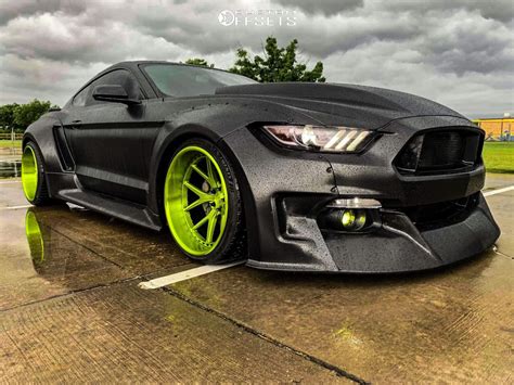 2016 Ford Mustang Brada Forged Rs R Bc Racing Custom Offsets