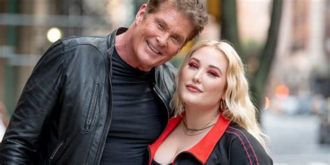 Hayley Hasselhoff David Hasselhoffs Daughter Becomes First Curve Model To Land A European