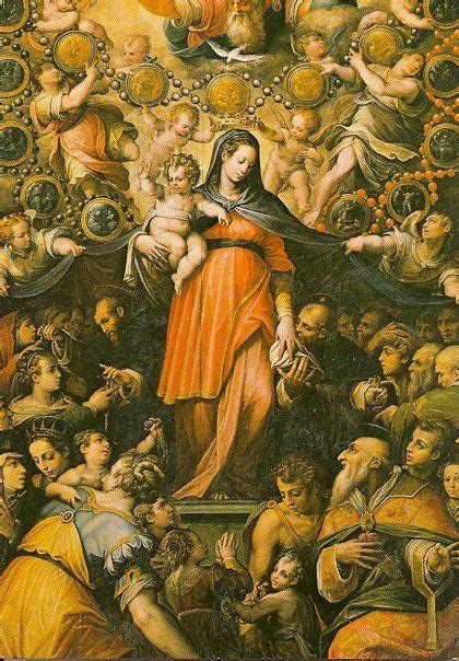 Madonna Del Rosario Giorgio Vasari 喬爾喬，瓦薩里（1511 1574）義大利文藝復興時期畫家及建築師