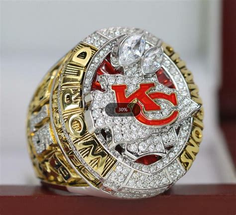 Offical One 2020 Kansas City Chiefs Super Bowl 54 Championship Ring 7 15s