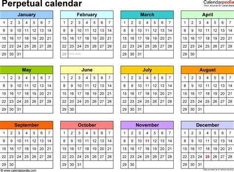 Months Of The Year Calendar Printables Qualads