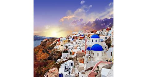 Santorini Greece Unreal Travel Destinations Popsugar