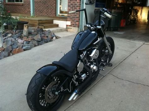 This is my brothers 2016 softail slim s. Who's got mini-apes? - Harley Davidson Forums