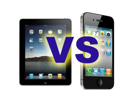 Comparison Iphone Vs Ipad Which Is Better Choice