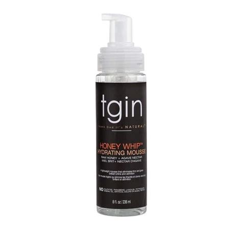 Tgin Miracle Honey Whip Hydrating Mousse Afro Caribbean Cosmetics
