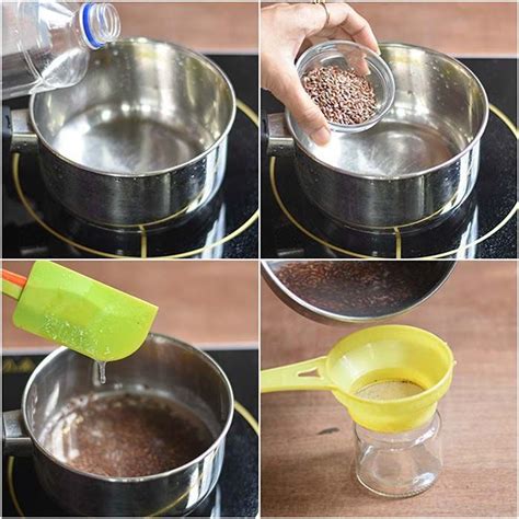 The nutritious superfood can also help you get beautiful, healthy and gorgeous 2. HOW TO MAKE FLAXSEED GEL | Flax seed hair gel, Flaxseed ...
