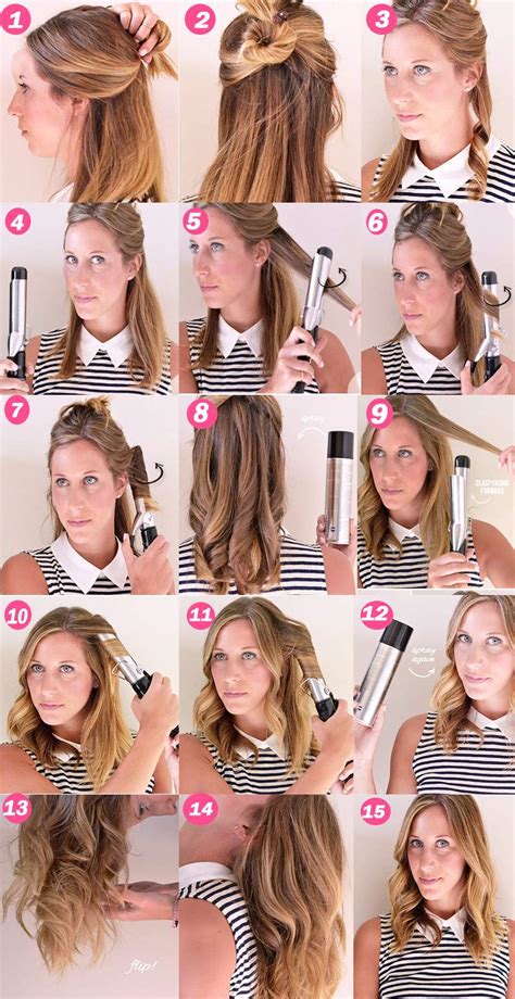 Now glide both down the hair shaft, making sure to move at a continuous, even pace down the section. Using Curling Iron As Wand - Step By Step Guide and Mistakes