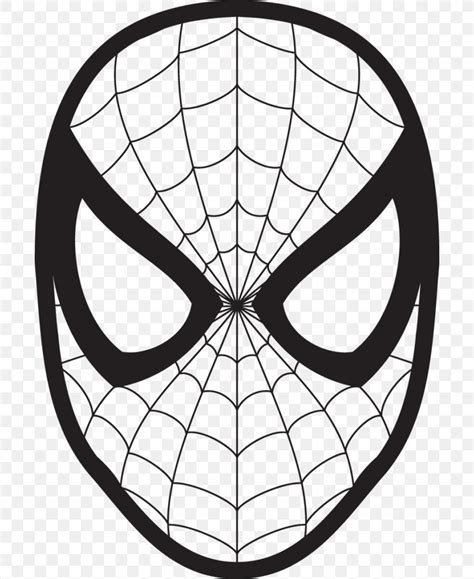 Spider Man Mask Face Coloring Page Wecoloringpagecom Sketch Coloring Page