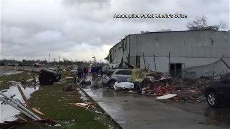 Tornadoes Tear Through Louisiana Nbc News