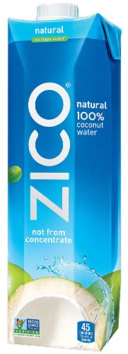 Zico 100 All Natural Coconut Water 338 Fl Oz Ralphs