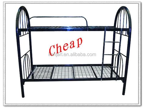 Cheap Made In China Beds Double Deck Metal Steel Iron Bunkbeds Frame Y