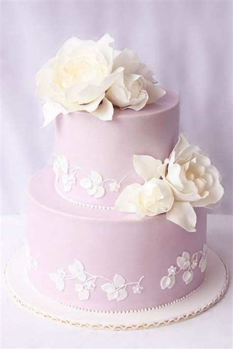 Wedding Cakes Pretty Lilac Wedding Cake 2042712 Weddbook