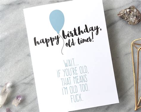 Funny Birthday Card Naughty Birthday Card Adult Birthday Card Etsy