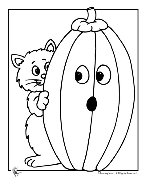 Discover (and save!) your own pins on pinterest Halloween Pumpkin Coloring Page | Woo! Jr. Kids Activities