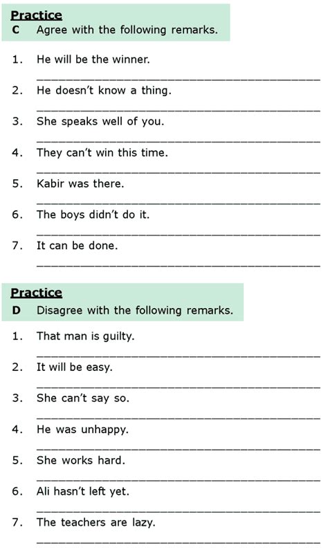 Grammar Worksheets For Grade 6