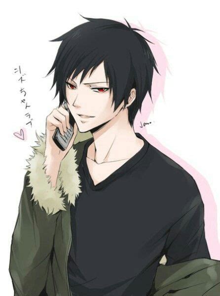 Pin By Nana Hala On DurararaДюрарара Black Haired Anime Boy Anime